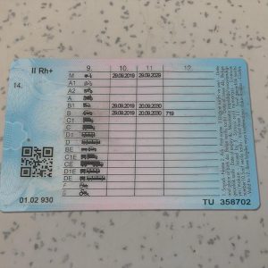 Turkey-Driver-License-Template