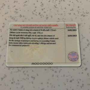 Vietnam-Driver-License-Template