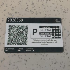 Bolivia Driver License PSD Template