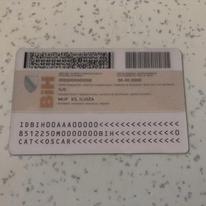 Bosnia and Herzegovina identity Card