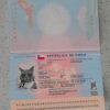 Chile-Passport-Template