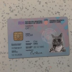 Croatia Identity Card