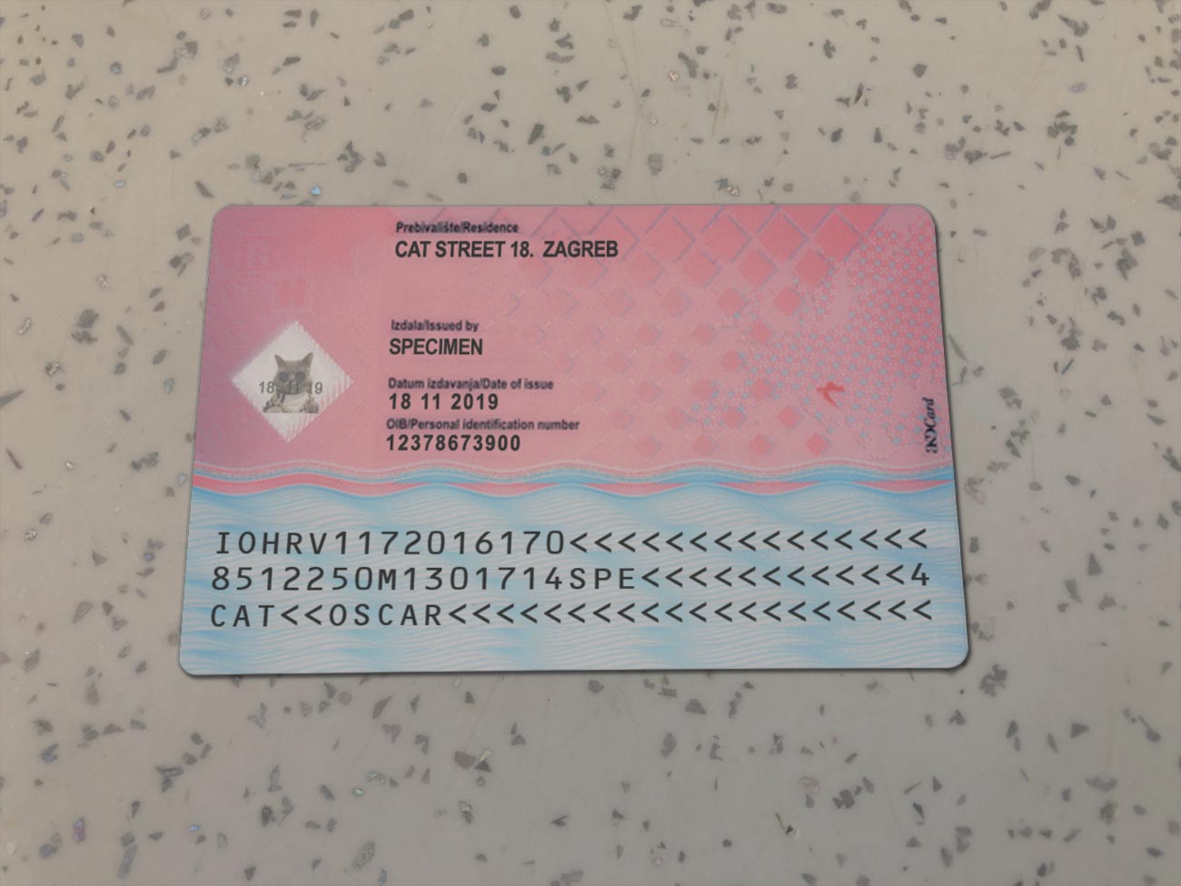Croatia Identity Card