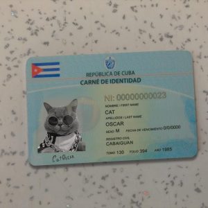Cuba-Identity-Card-Template