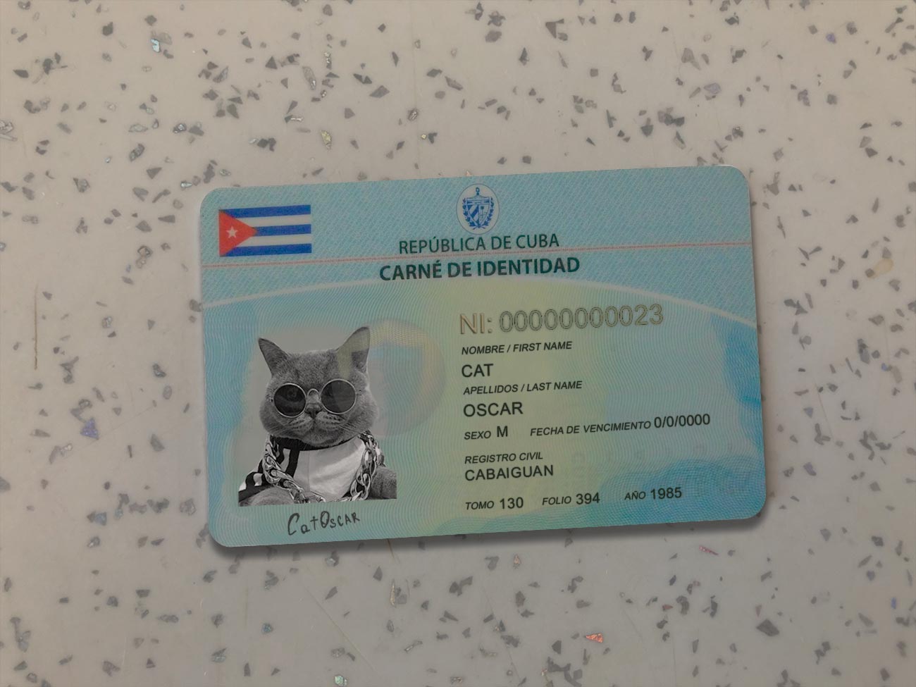 Cuba-Identity-Card-Template