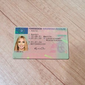 Germany-Driver-License-Template