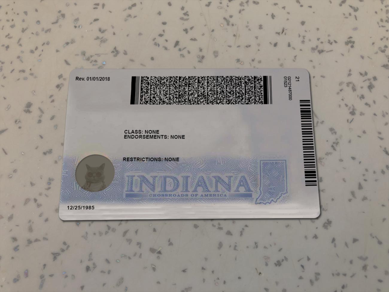Indiana-Driver-License-Template-