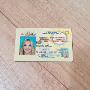 Louisiana-Driver-License-Template-