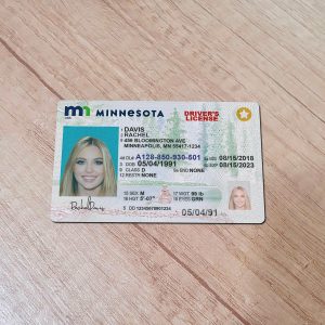 Minnesota-Driver-License-Template