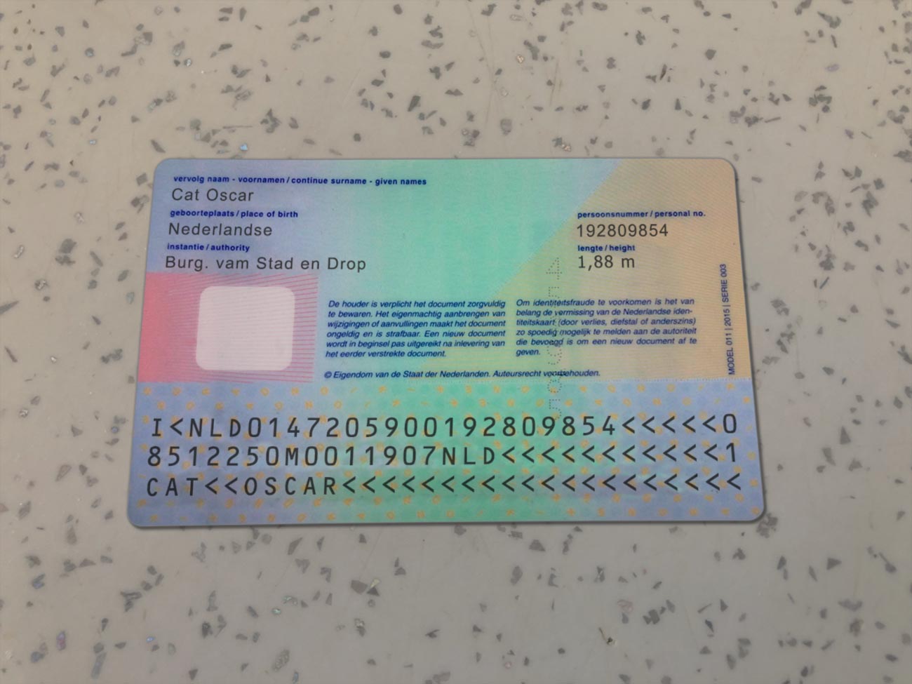 Netherland Identity Card