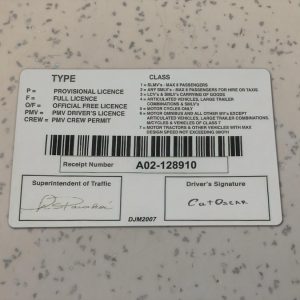 Papua-New-Guinea-Driver-License-Template-