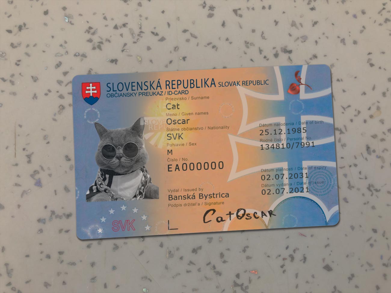 Slovakia-Identity-Card