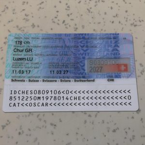 Switzerland Identity Card