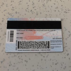 Texas-Driver-License-Template