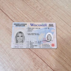 Wisconsin-Driver-License-Template